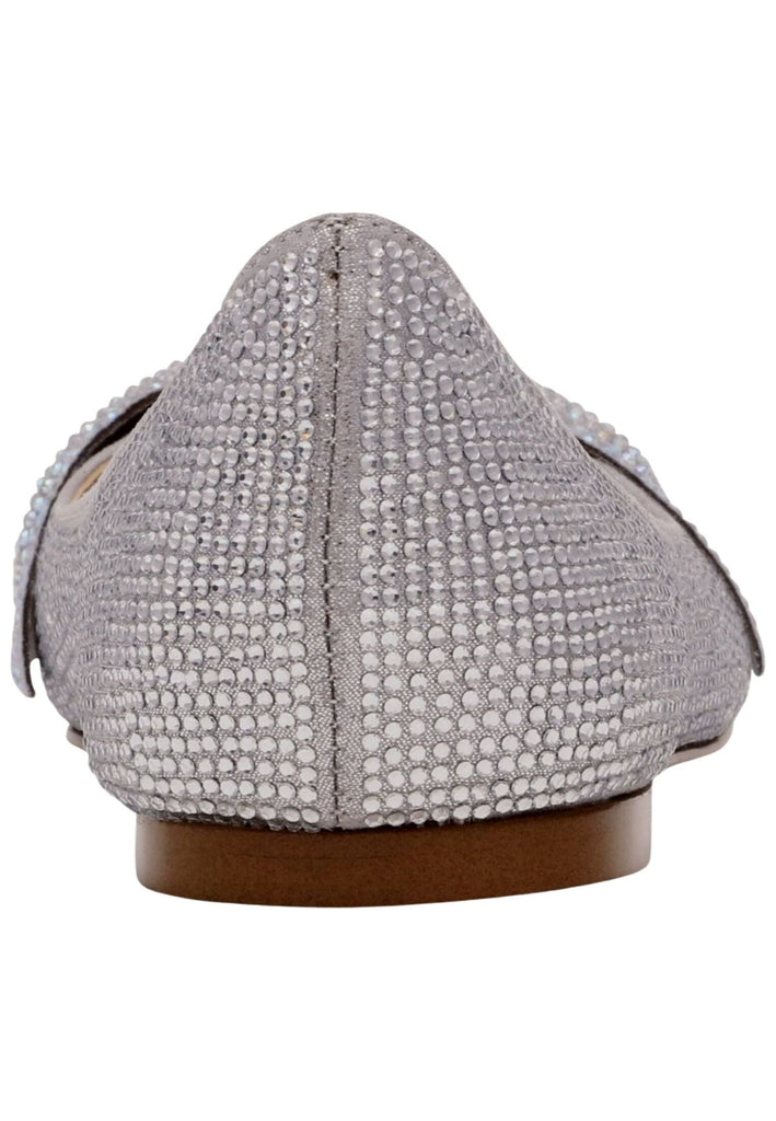 Steve Madden Ballerinas Lederimitat/Textil Silber