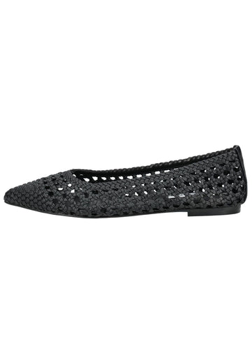Ballerinas Steve Madden Ballerinas Lederimitat Schwarz