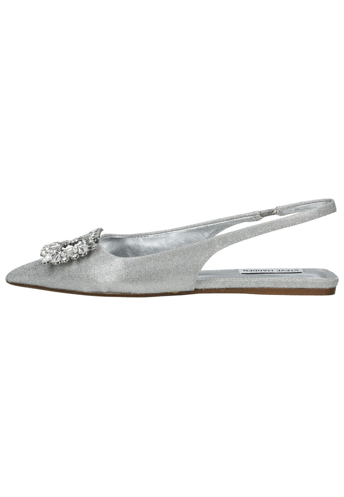 Ballerinas Steve Madden Ballerinas Lederimitat Silber