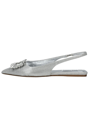 Ballerinas Steve Madden Ballerinas Lederimitat Silber