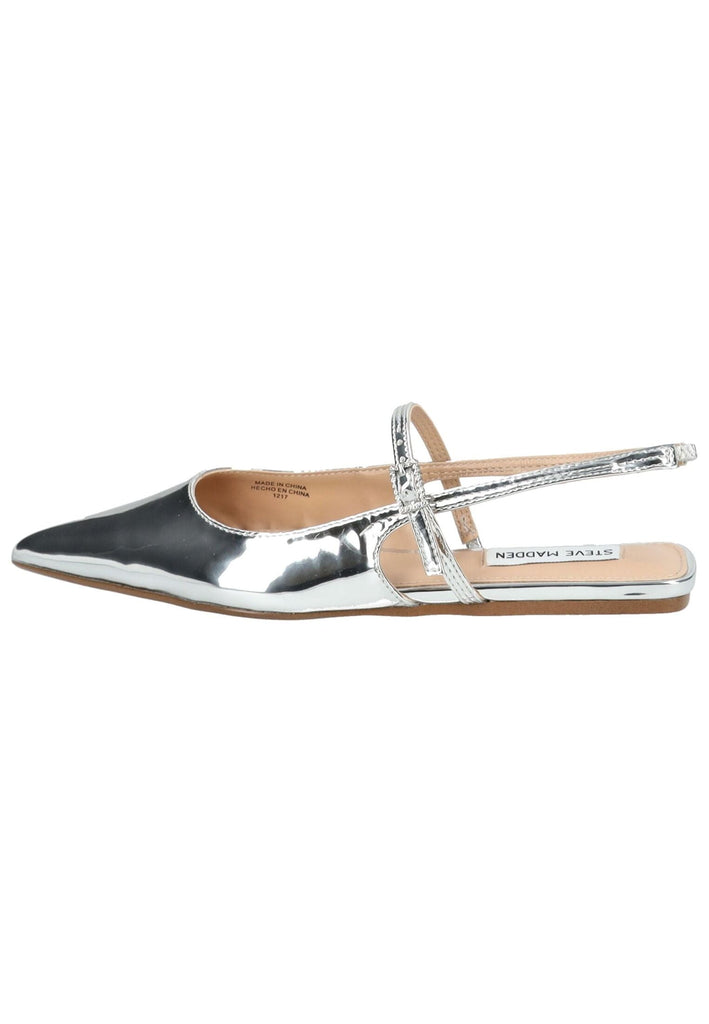 Ballerinas Steve Madden Ballerinas Lederimitat Silber