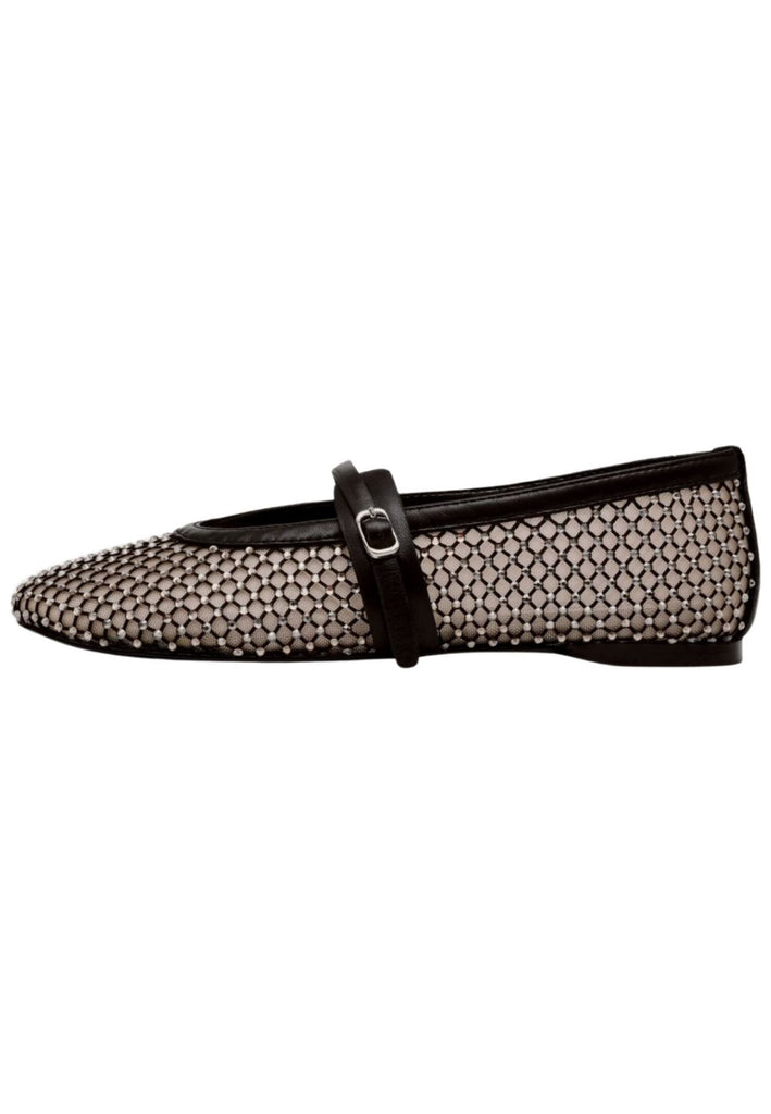 Ballerinas Steve Madden Ballerinas Lederimitat/Textil Schwarz