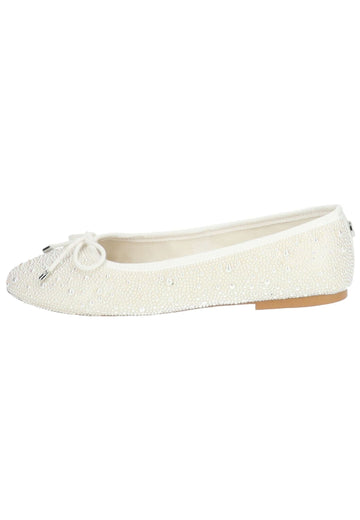 Ballerinas Steve Madden Ballerinas Lederimitat/Textil Weiß