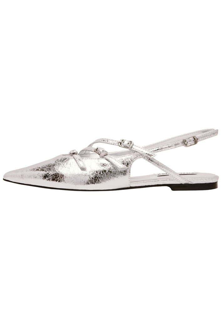 Ballerinas Steve Madden Ballerinas Textil Silber