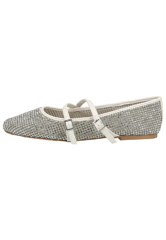 Steve Madden Ballerinas Textil Ivory