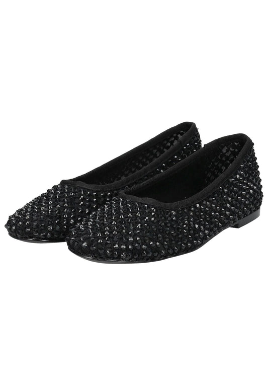 Steve Madden Ballerinas Textil Schwarz