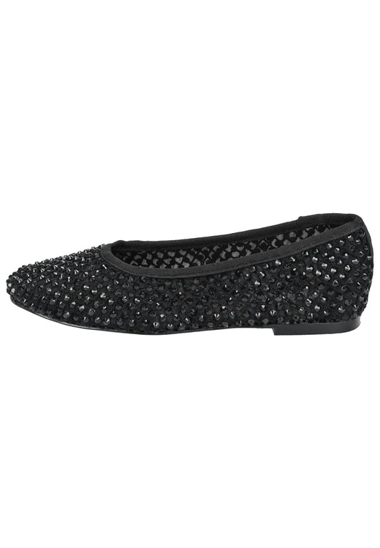 Steve Madden Ballerinas Textil Schwarz