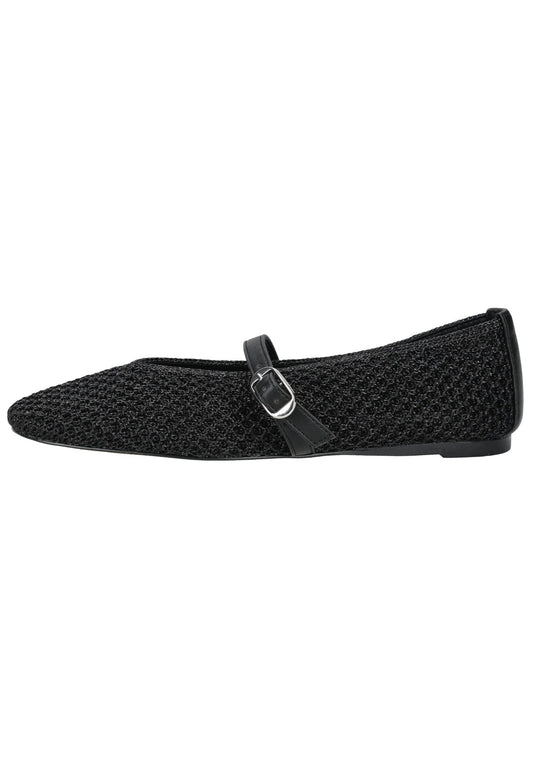 Steve Madden Ballerinas Textil Schwarz