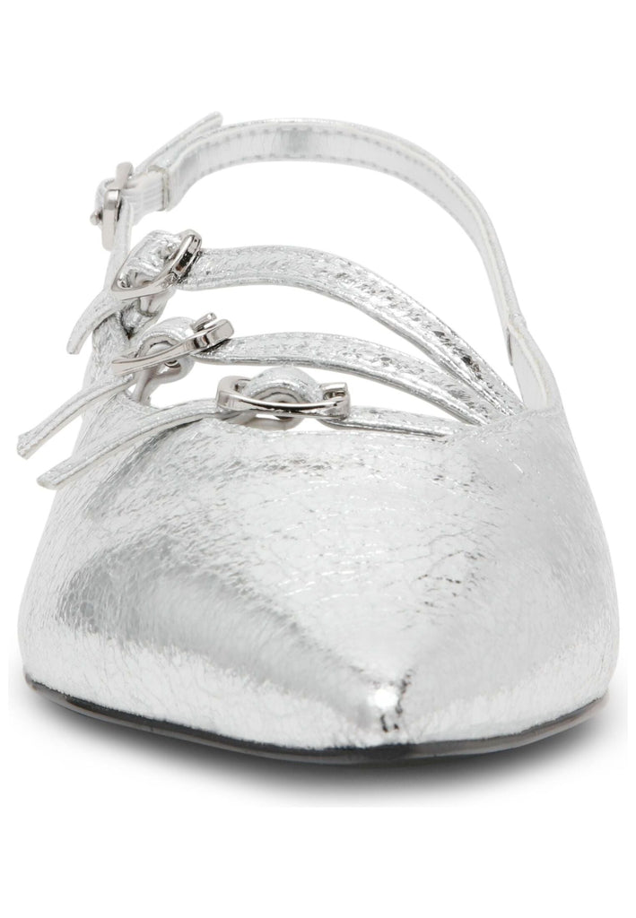 Steve Madden Ballerinas Textil Silber