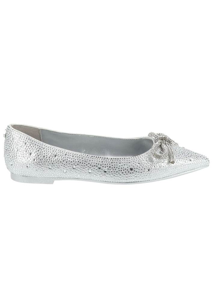 Steve Madden Ballerinas Textil Silber