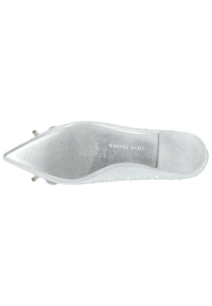 Steve Madden Ballerinas Textil Silber