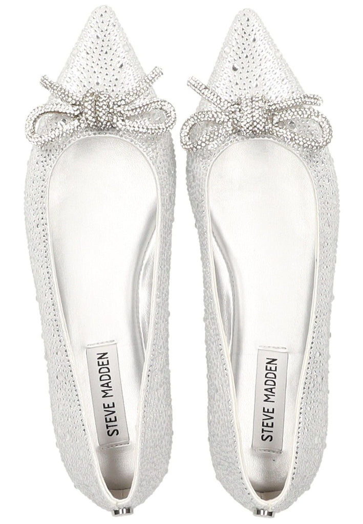 Steve Madden Ballerinas Textil Silber