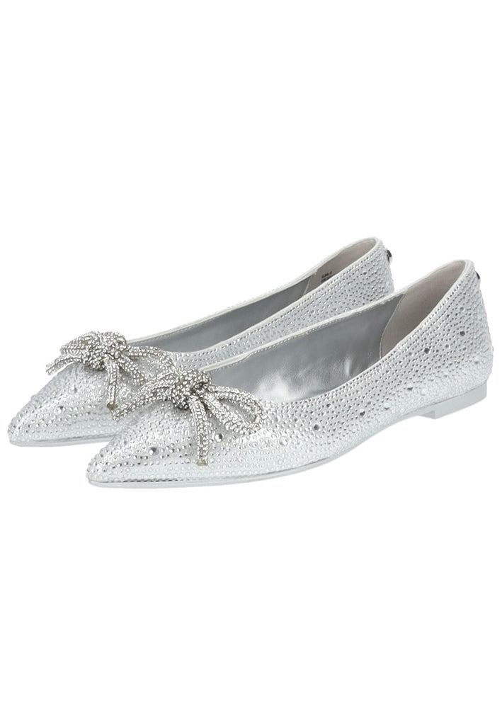 Steve Madden Ballerinas Textil Silber