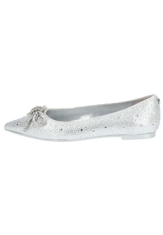 Steve Madden Ballerinas Textil Silber