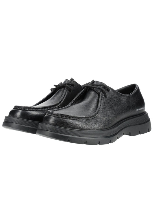 Steve Madden Halbschuhe Leder Schwarz/Schwarz