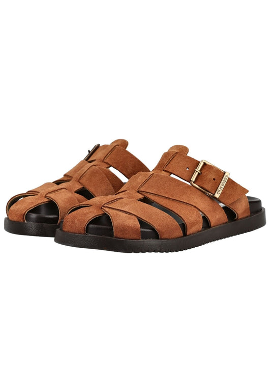Steve Madden Pantoletten Leder Cognac