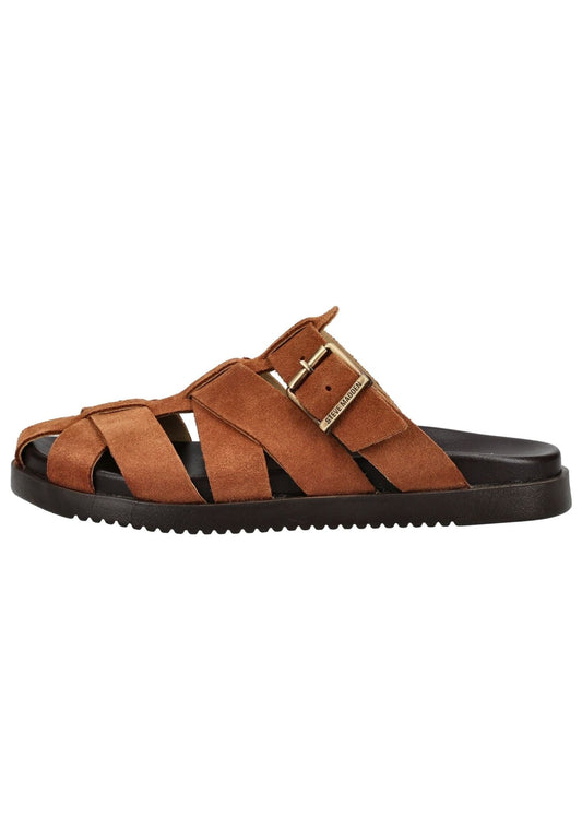 Steve Madden Pantoletten Leder Cognac