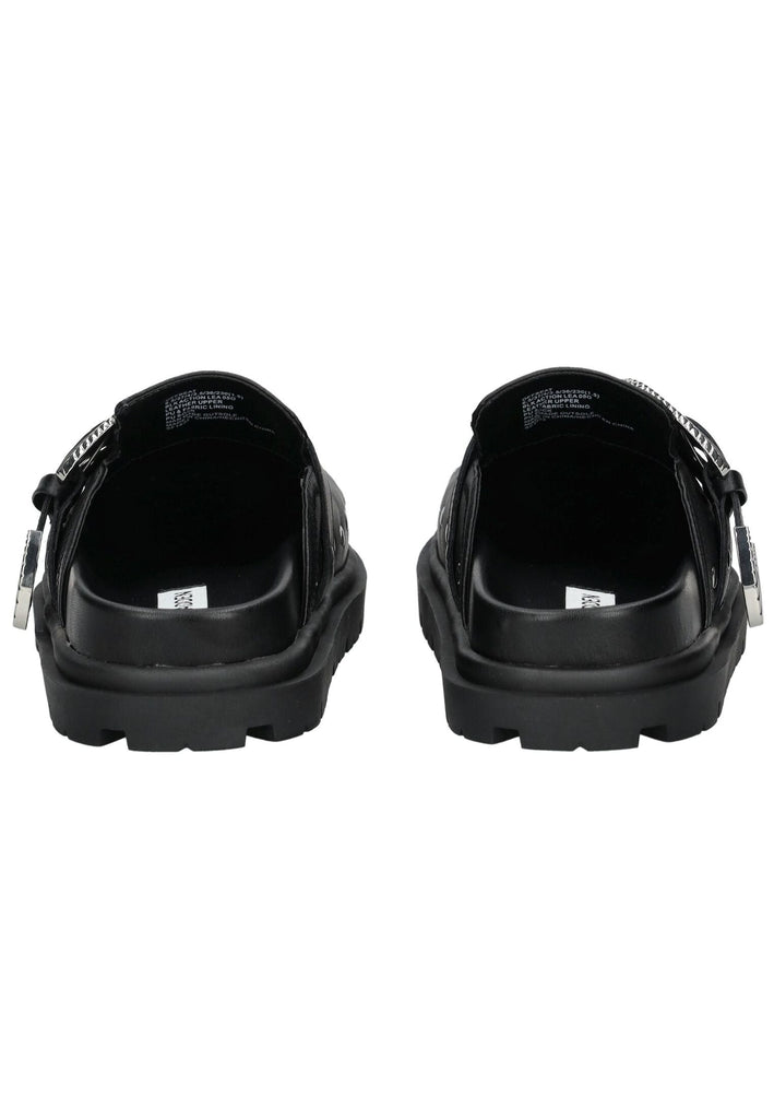 Steve Madden Pantoletten Leder Schwarz