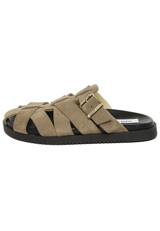 Steve Madden Pantoletten Leder Taupe