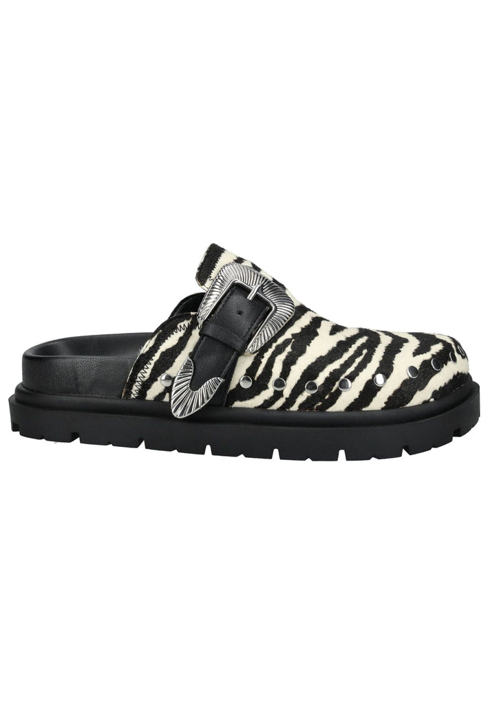 Steve Madden Pantoletten Leder Zebra