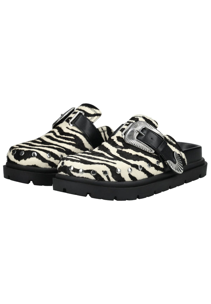 Steve Madden Pantoletten Leder Zebra