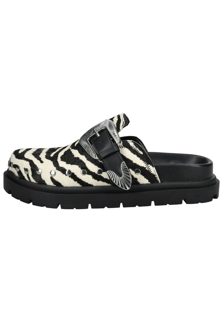 Steve Madden Pantoletten Leder Zebra