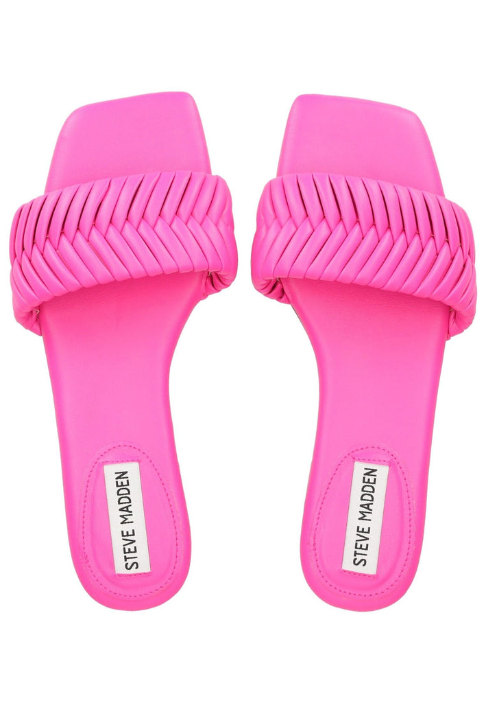 Steve Madden Pantoletten Lederimitat Fuchsia