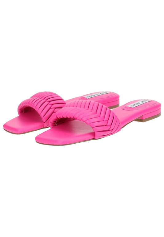 Steve Madden Pantoletten Lederimitat Fuchsia