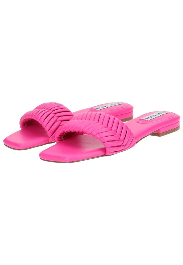 Steve Madden Pantoletten Lederimitat Fuchsia