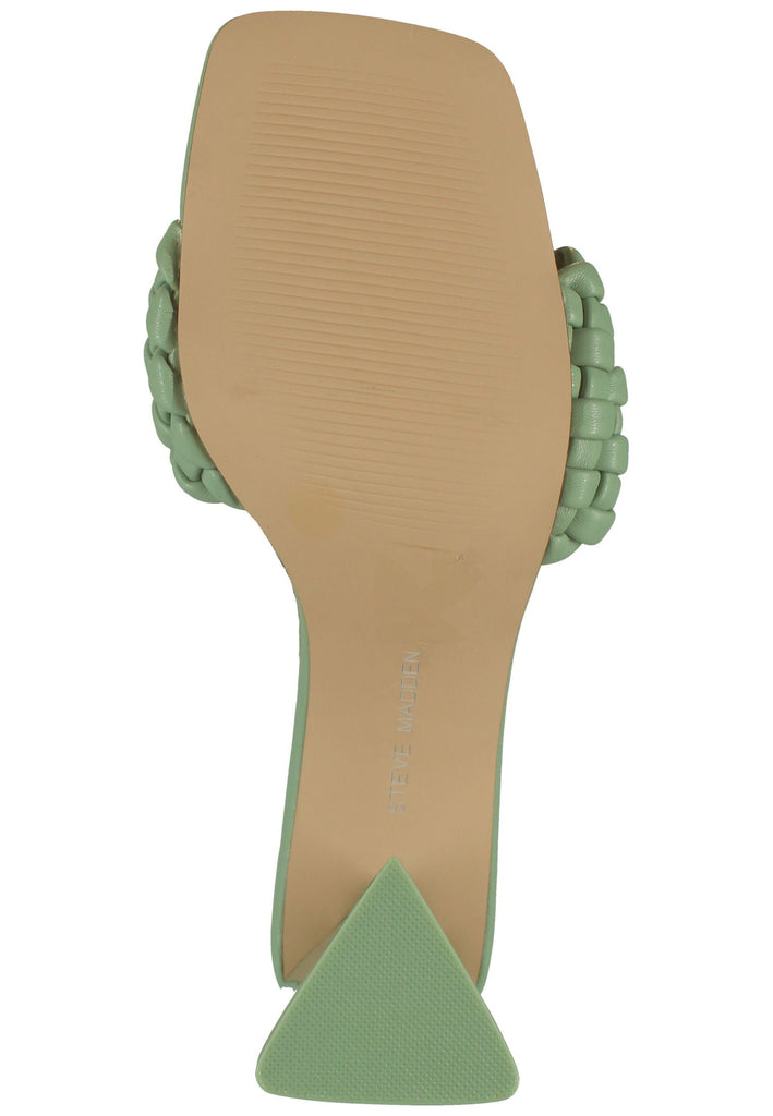 Steve Madden Pantoletten Lederimitat Mint