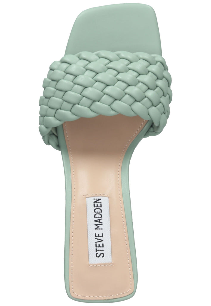 Steve Madden Pantoletten Lederimitat Mint