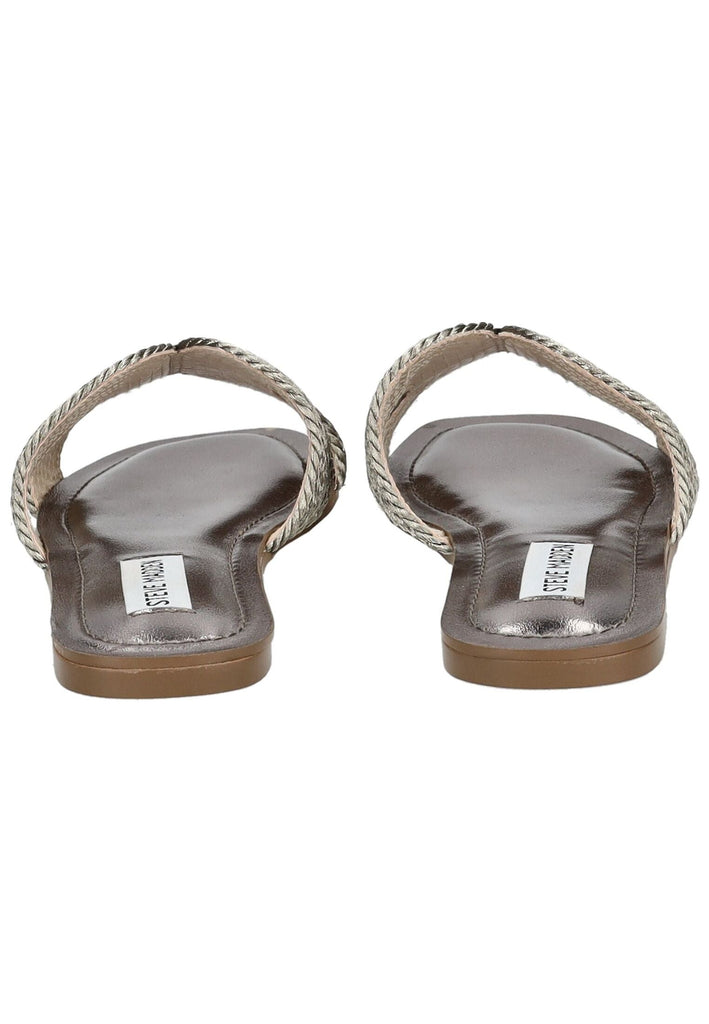 Steve Madden Pantoletten Lederimitat Pewter