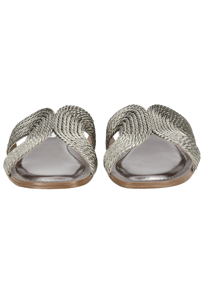 Steve Madden Pantoletten Lederimitat Pewter