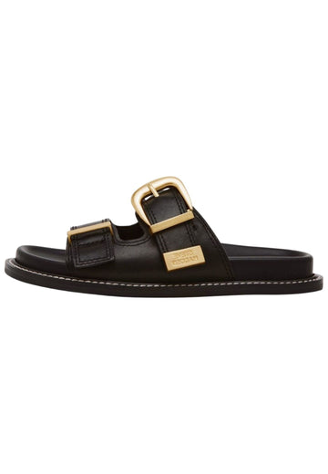 Pantoletten Steve Madden Pantoletten Leder Schwarz