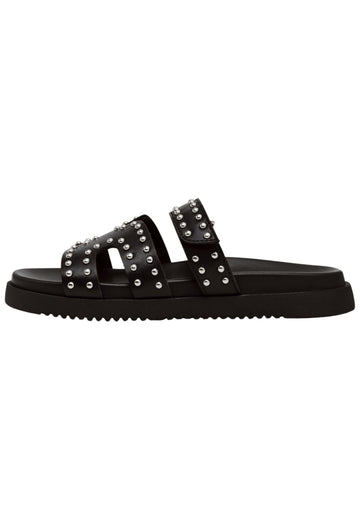 Pantoletten Steve Madden Pantoletten Leder Schwarz