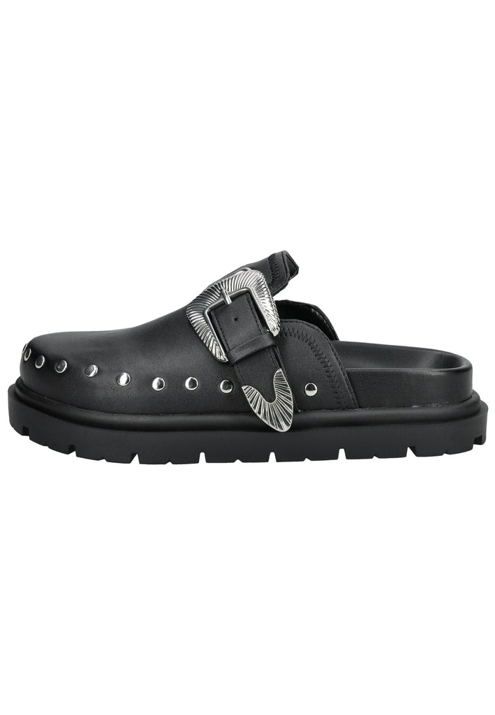 Pantoletten Steve Madden Pantoletten Leder Schwarz