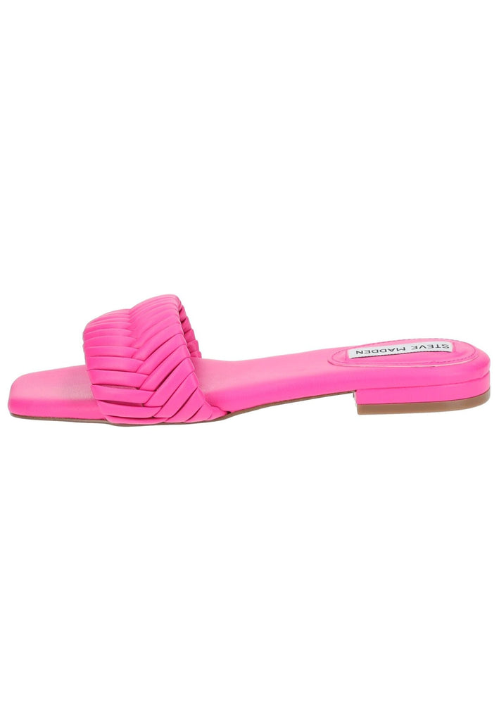 Pantoletten Steve Madden Pantoletten Lederimitat Fuchsia