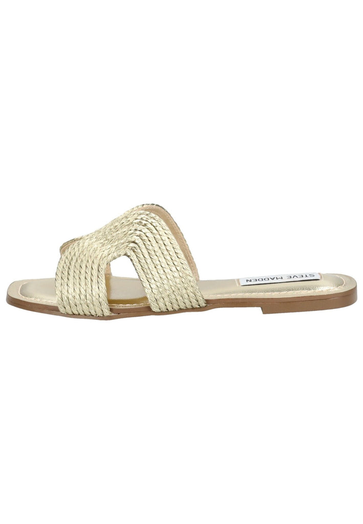 Pantoletten Steve Madden Pantoletten Lederimitat Gold