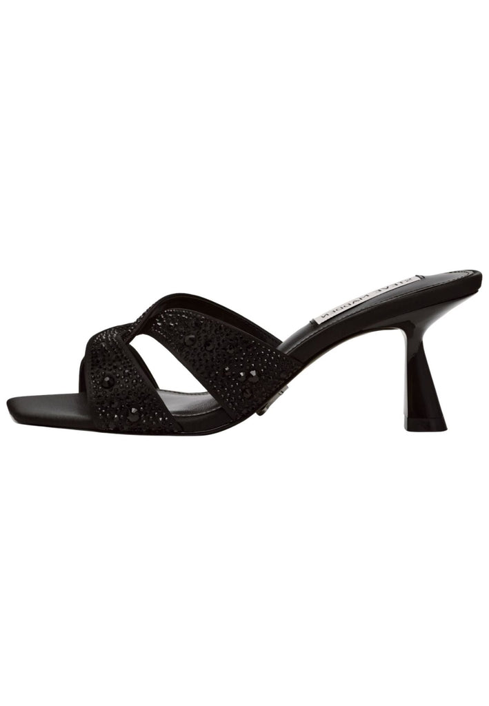 Pantoletten Steve Madden Pantoletten Lederimitat/Textil Schwarz