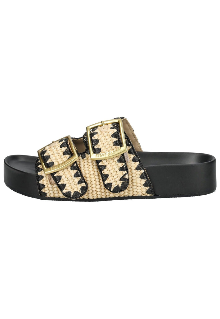 Pantoletten Steve Madden Pantoletten Textil Natur