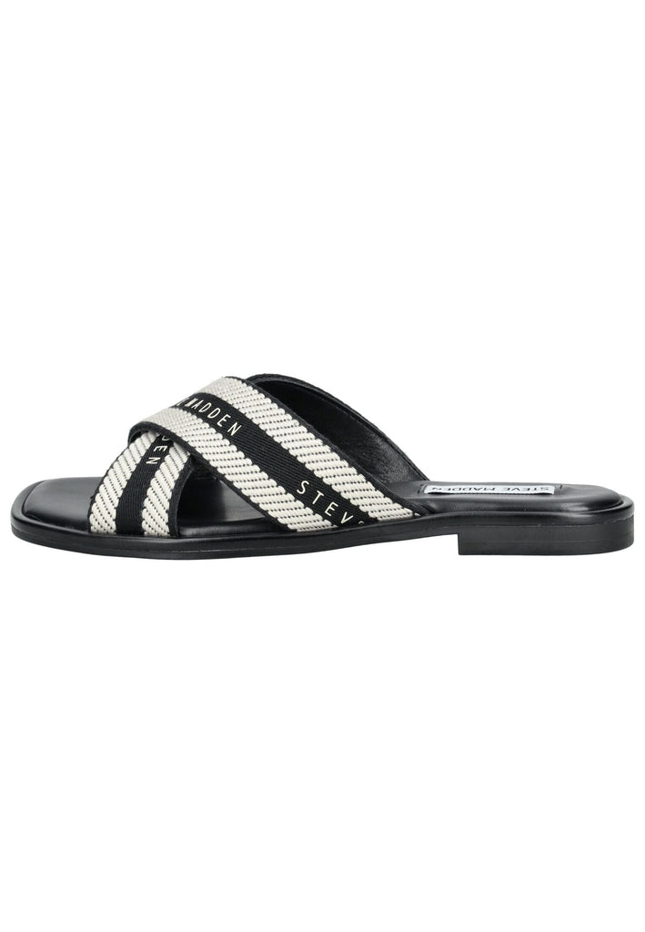 Steve Madden Pantoletten Textil Schwarz