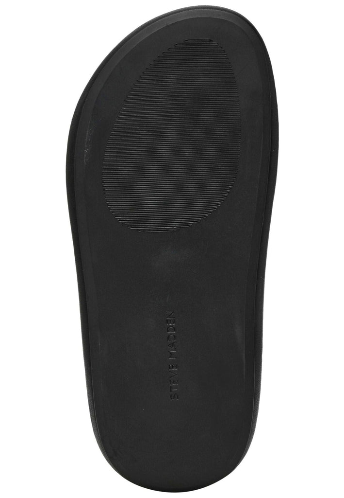 Steve Madden Pantoletten Textil Schwarz