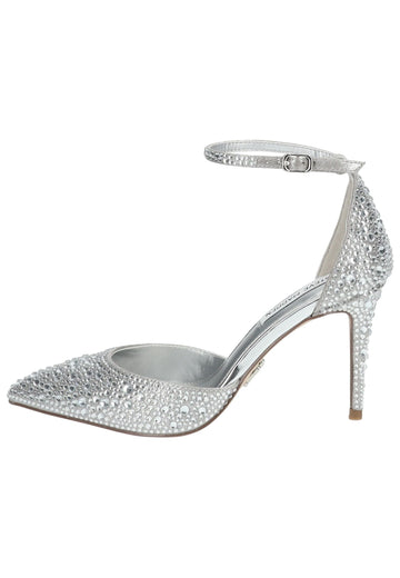 Steve Madden Pumps Lederimitat/Textil Silber