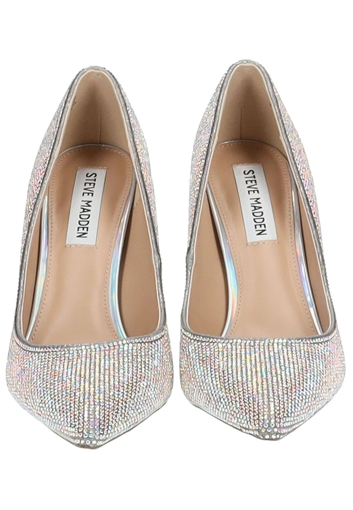 Steve Madden Pumps Textil Silber