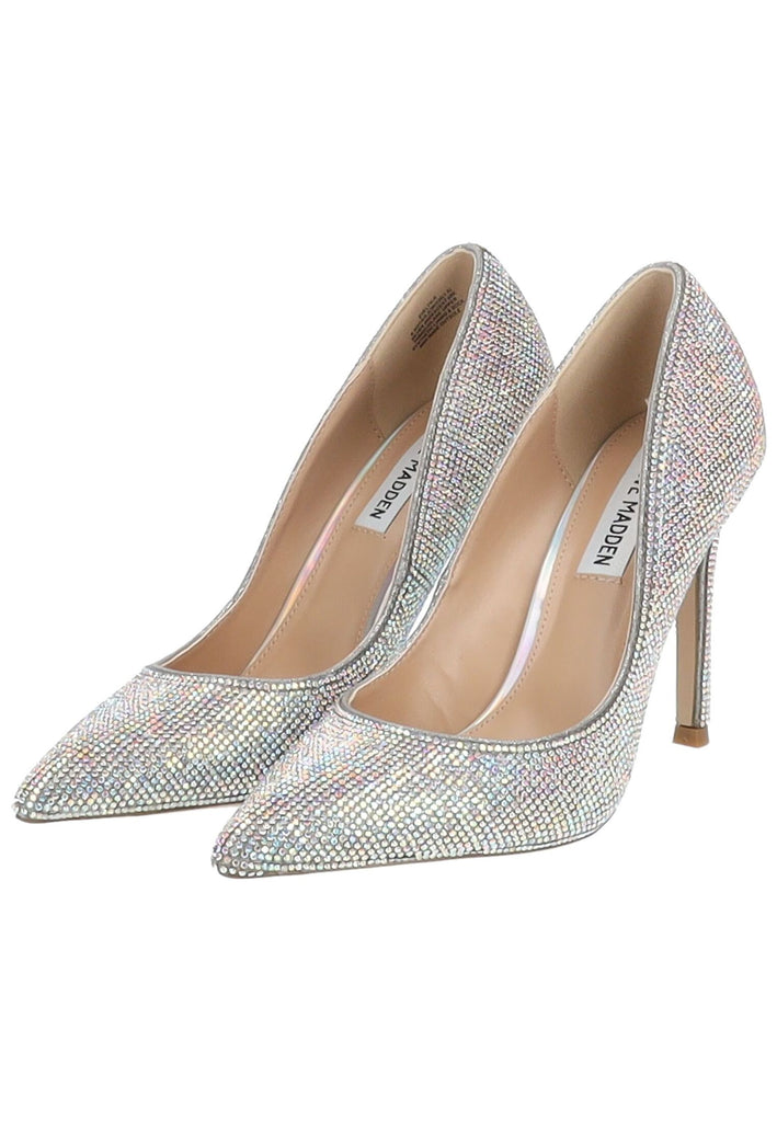 Steve Madden Pumps Textil Silber