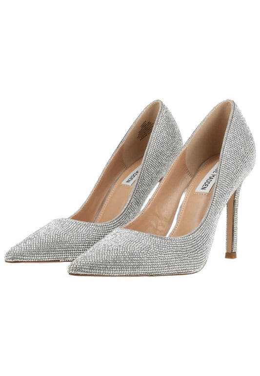 Steve Madden Pumps Textil Silber