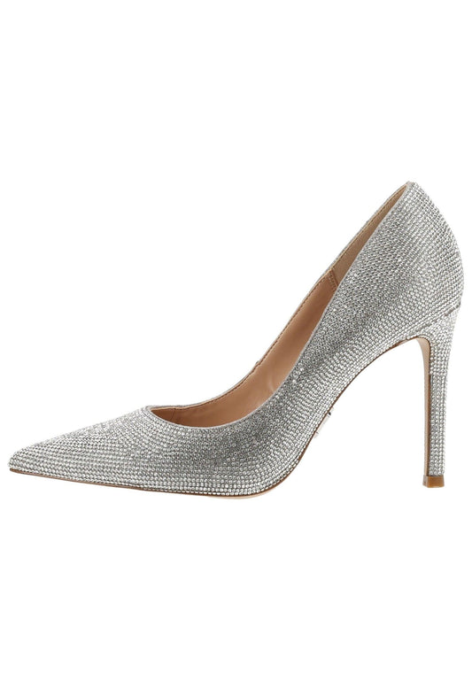 Steve Madden Pumps Textil Silber