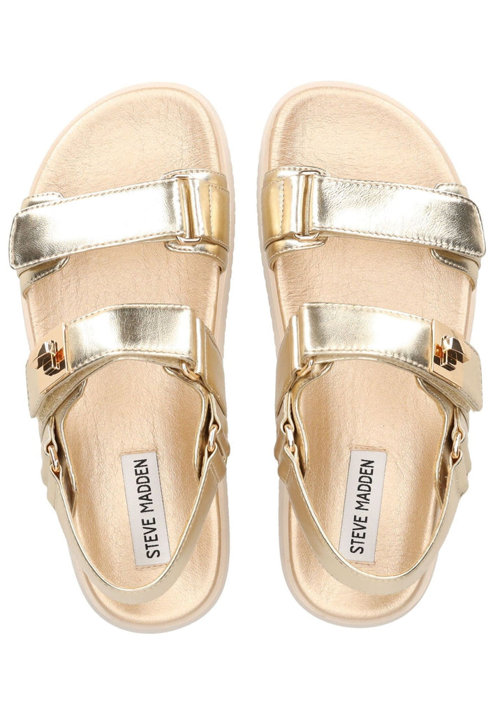 Steve Madden Sandalen Leder Gold