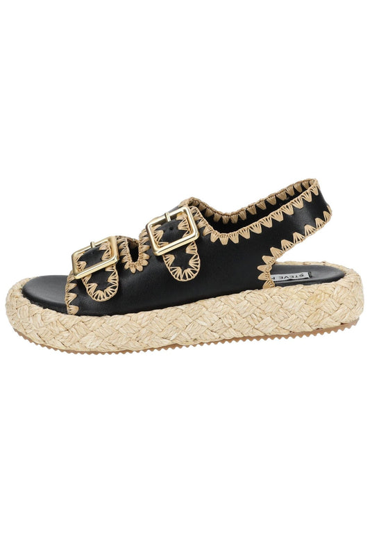 Steve Madden Sandalen Leder Schwarz