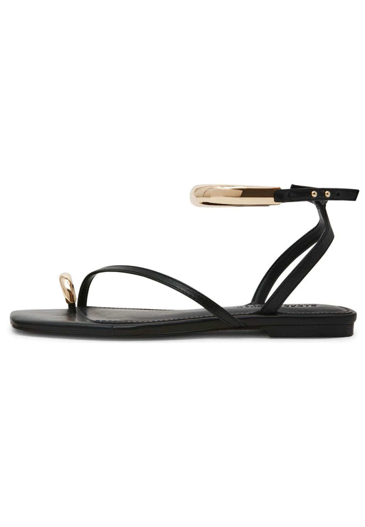 Steve Madden Sandalen Leder Schwarz